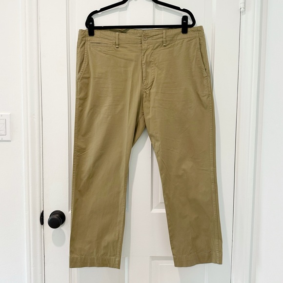 Buck Mason Khaki Carry-On Pant (36) - Picture 5 of 11